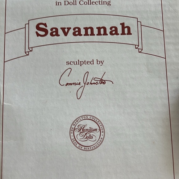 Connie Johnston 'Savannah' Doll - Hamilton Collection - Picture 2 of 11